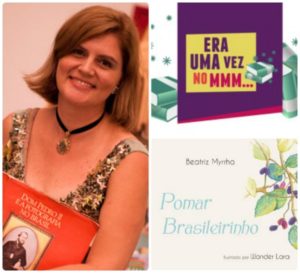 Narradora e escritora Beatriz Beatriz Myrrha lança livro Pomar Brasileirinho