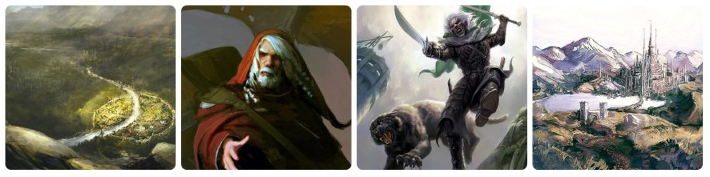 Silverymoon, Elminster, Drizzt e Guenwyvar, Cormyr - Forgotten Realms